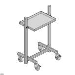 Bosch Rexroth 3842508181. Material shuttle Logistics Basic 3 shelves