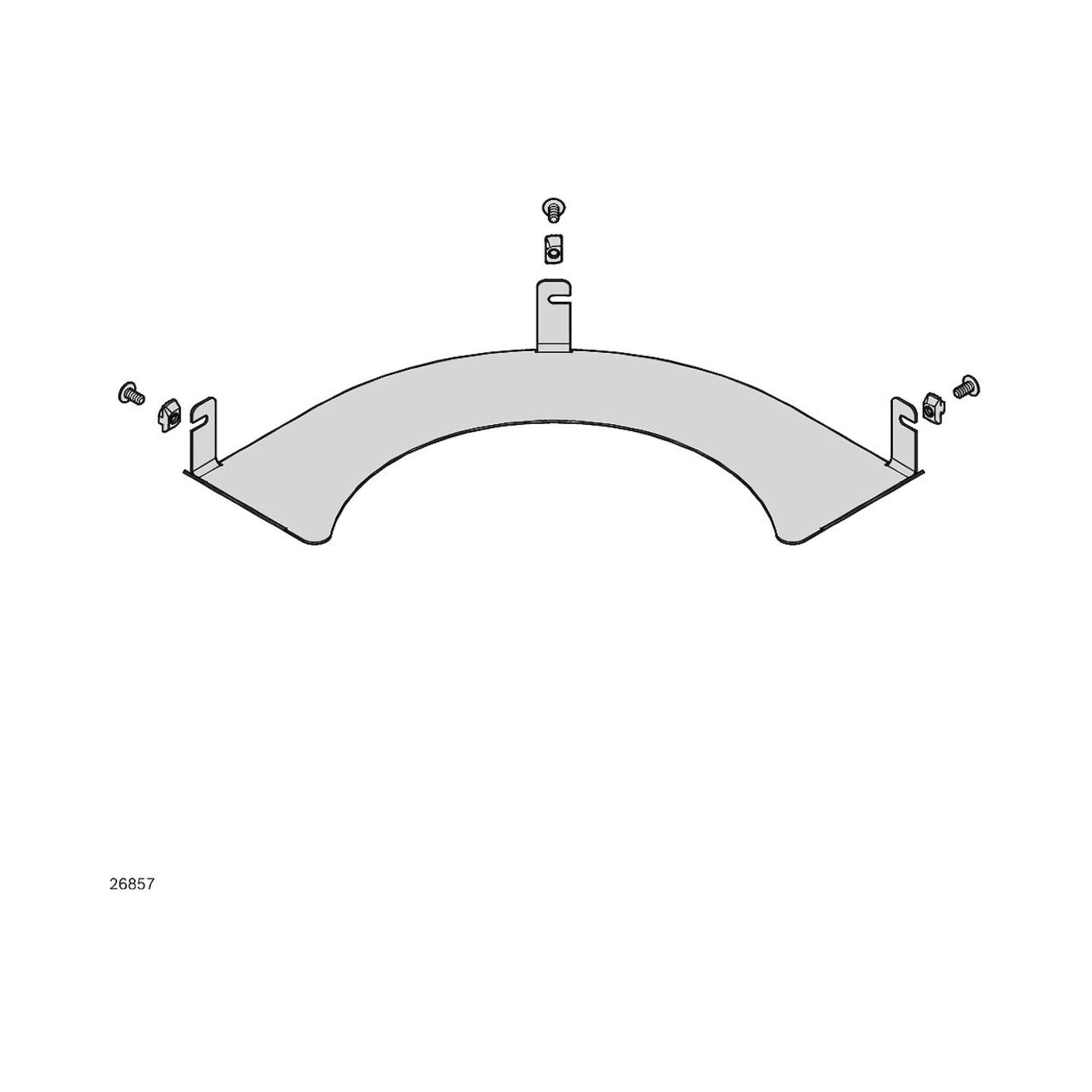 Bosch Rexroth 3842551547. Protective cover AL, VFplus 65, 90°