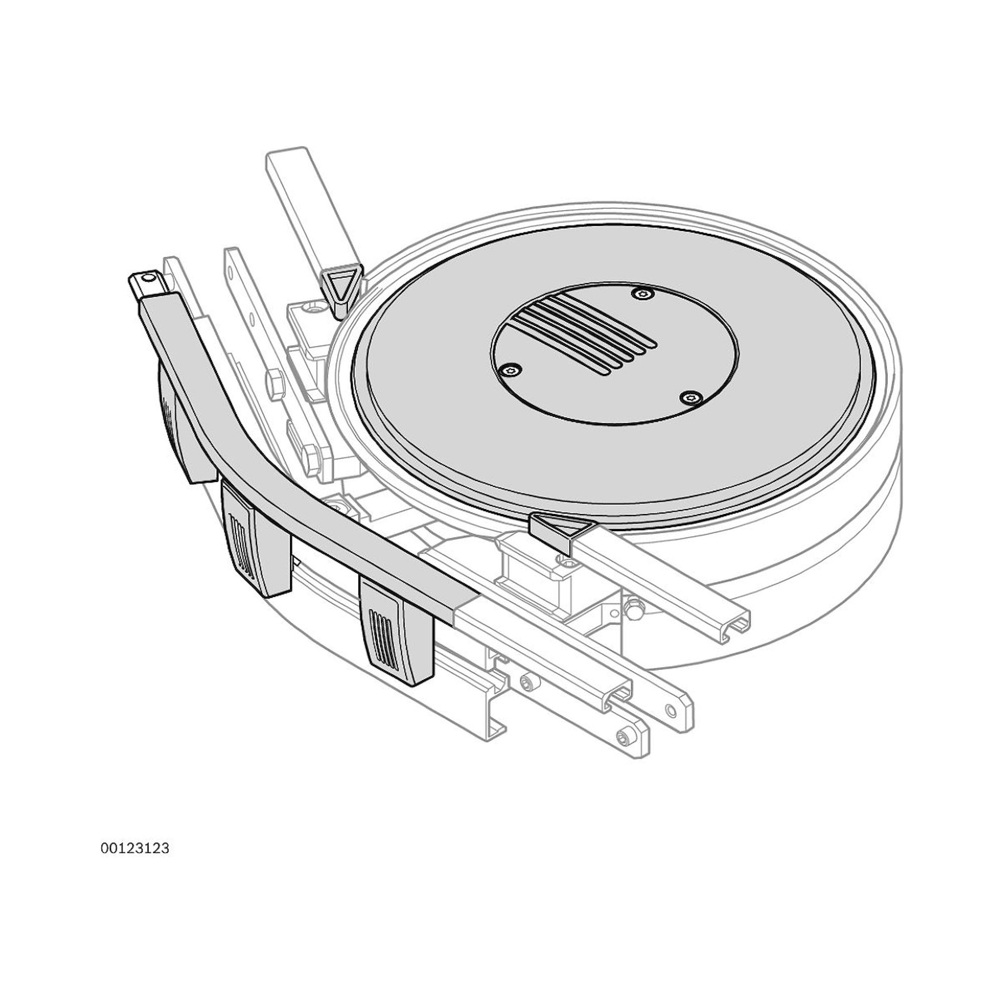 Bosch Rexroth 3842547956. Bausatz, VF+ 90 180° CURVE WH&
