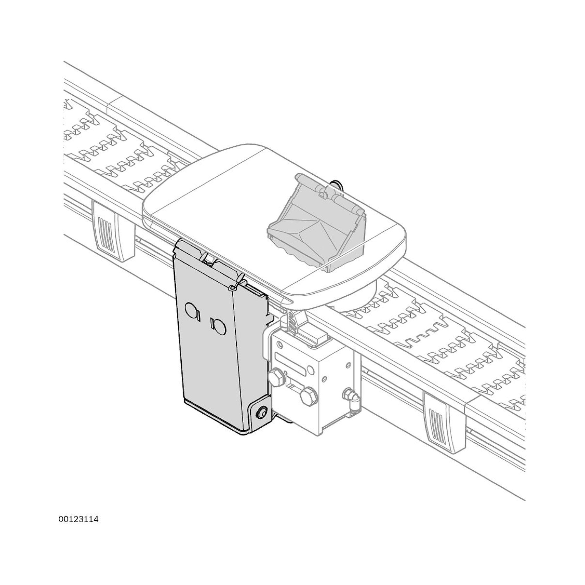 Bosch Rexroth 3842535801. Haltewinkel, PE-VF KIT