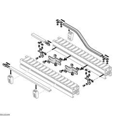 Bosch Rexroth 3842535002. Section transfer, left, VFplus 90