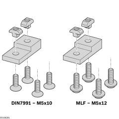 Bosch Rexroth 3842530095. Befestigungssatz, BS 1