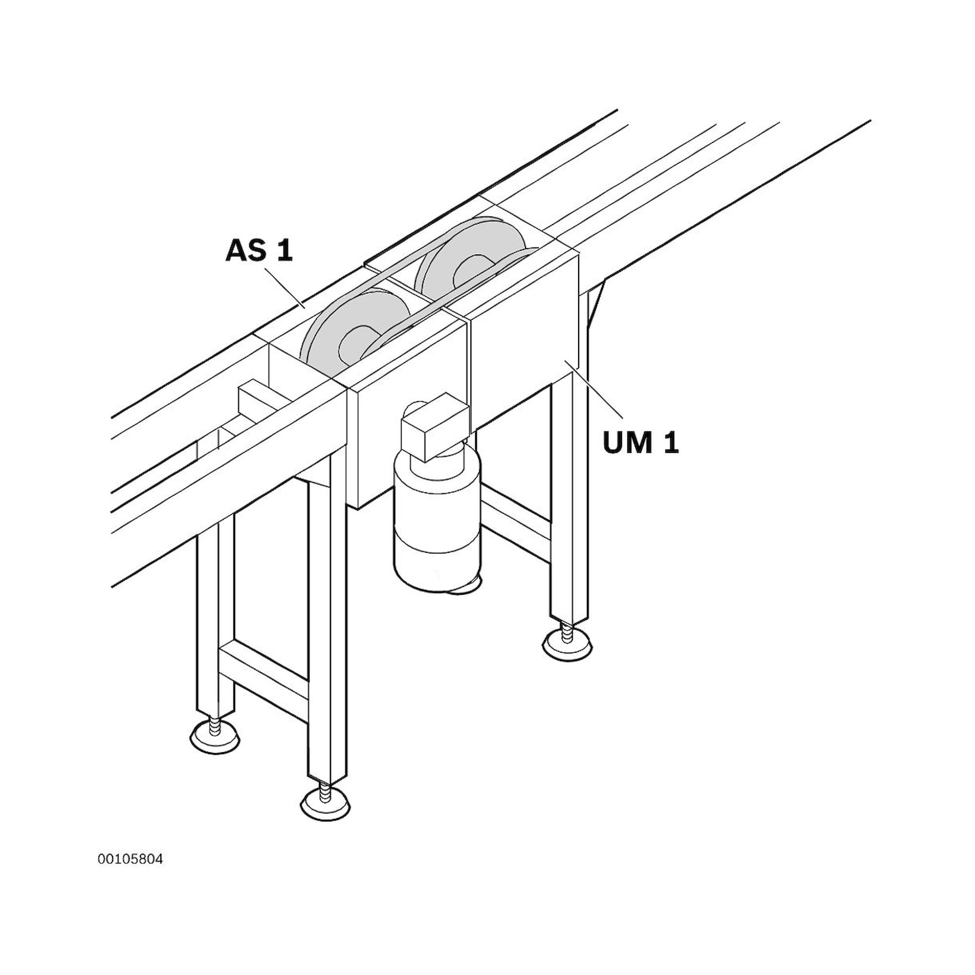 Bosch Rexroth 3842521260. Section joint TS1