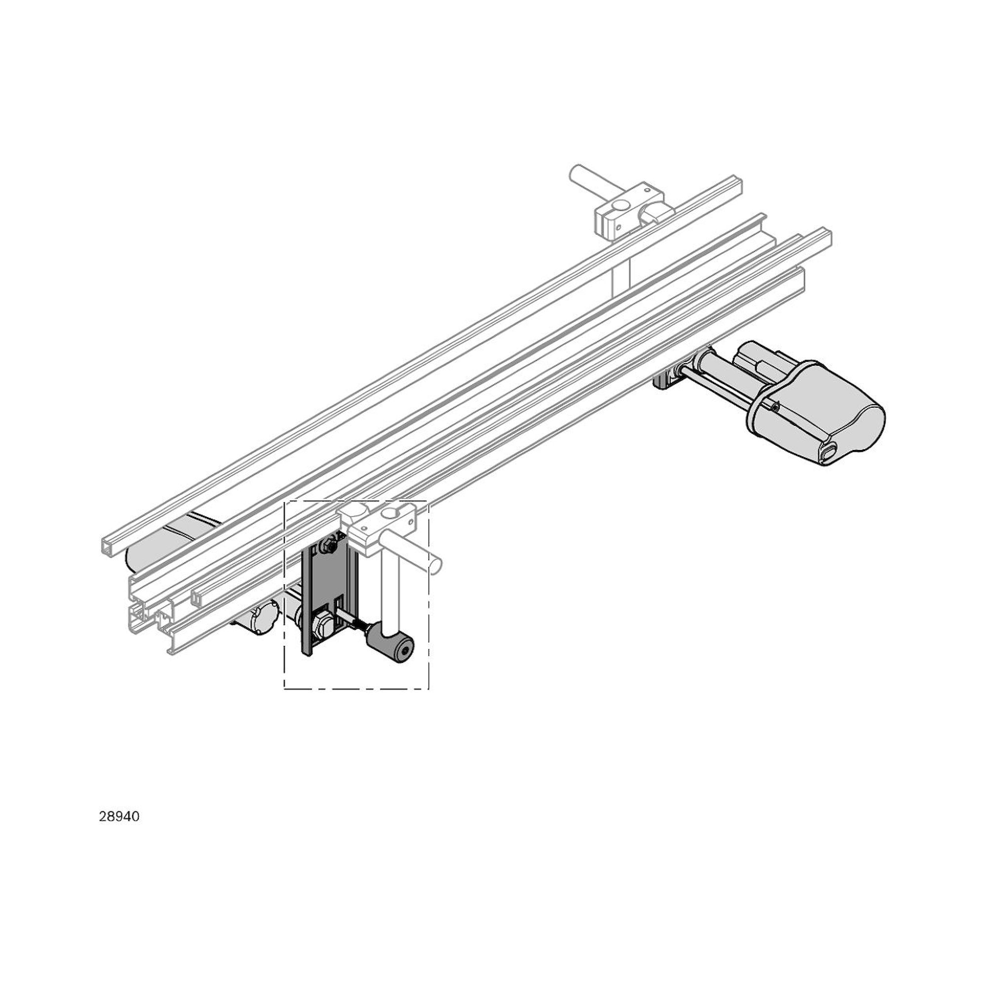 Bosch Rexroth 3842547718. Montagesatz, VF+ LATERAL GUIDE