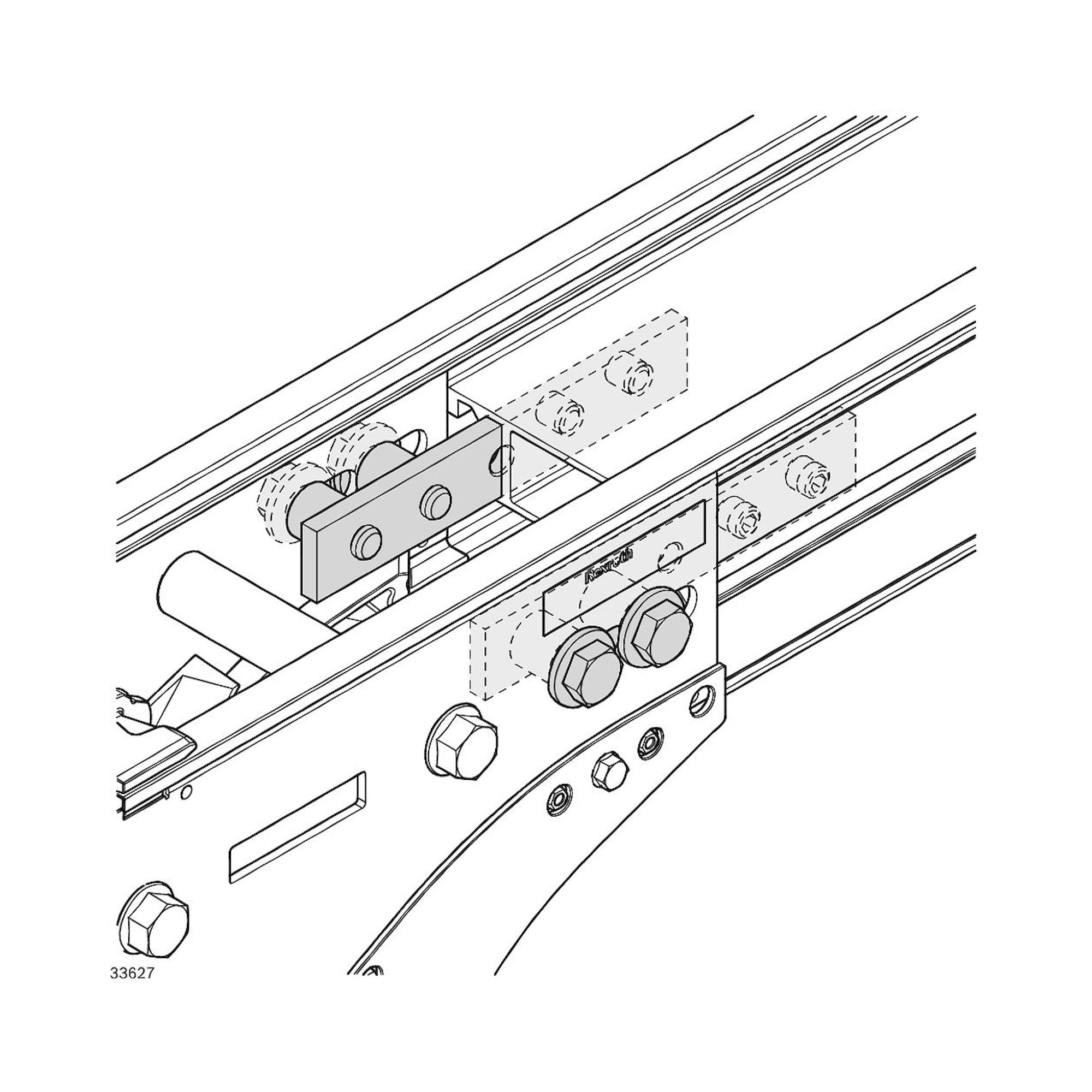 Bosch Rexroth 3842552948. Adapter AL-STS