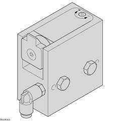 Bosch Rexroth 3842547758. Stop gate VE 1/D