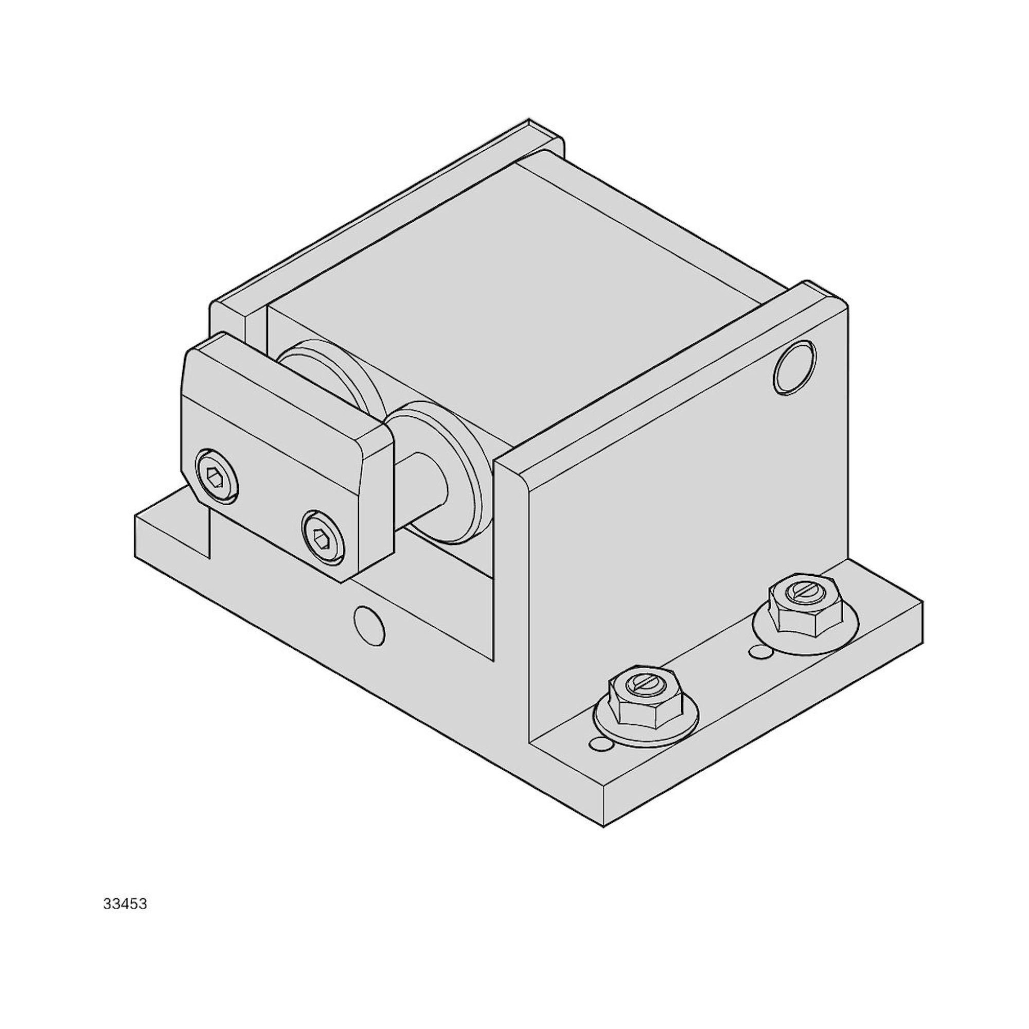 Bosch Rexroth 3842998054. VE 4/D‑100 stop gate
