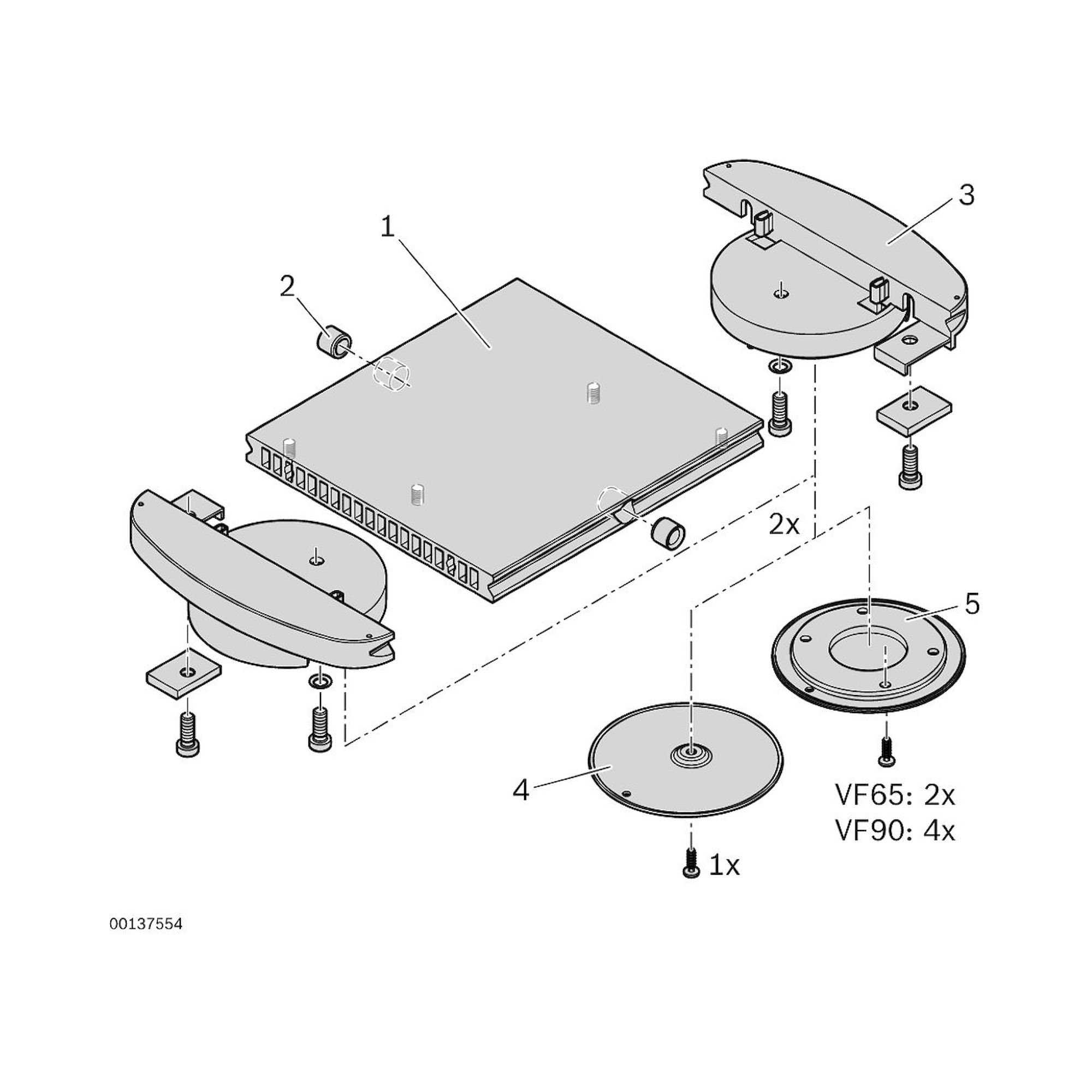 Bosch Rexroth 3842541567. GleitPlatte, VF90 PE
