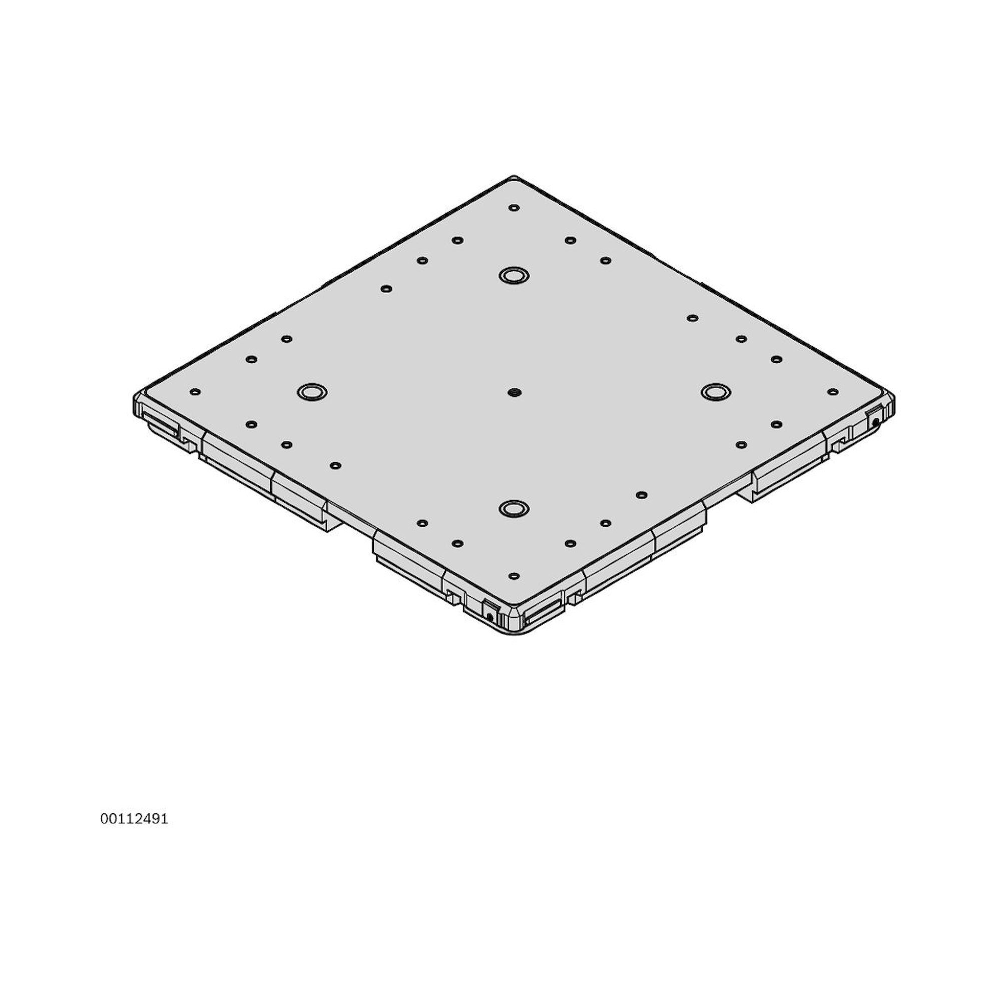 Bosch Rexroth 3842998068. Werkstückträger, WT 4 D=12.7 Platte