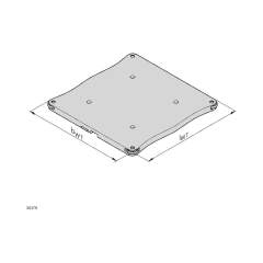 Bosch Rexroth 3842545259. Grundkoerper, WT5 / 845X1040