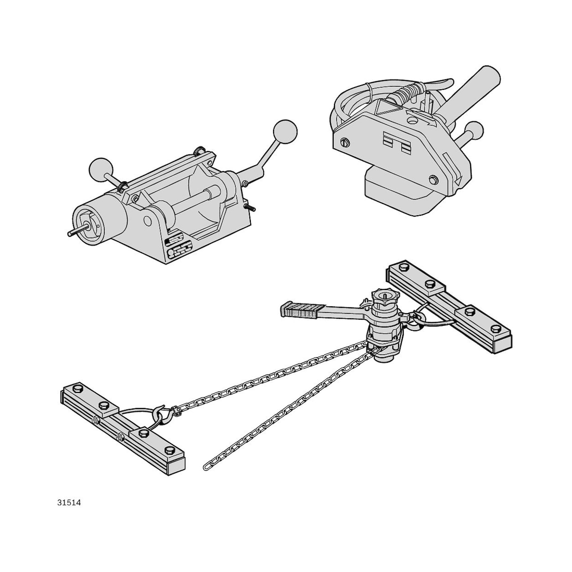 Bosch Rexroth 3842532829. Werkzeugsatz, BELT MOUNTING TS1