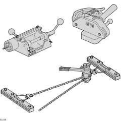 Bosch Rexroth 3842532829. Belt Mounting Tools, set of tools belt mounting ts1