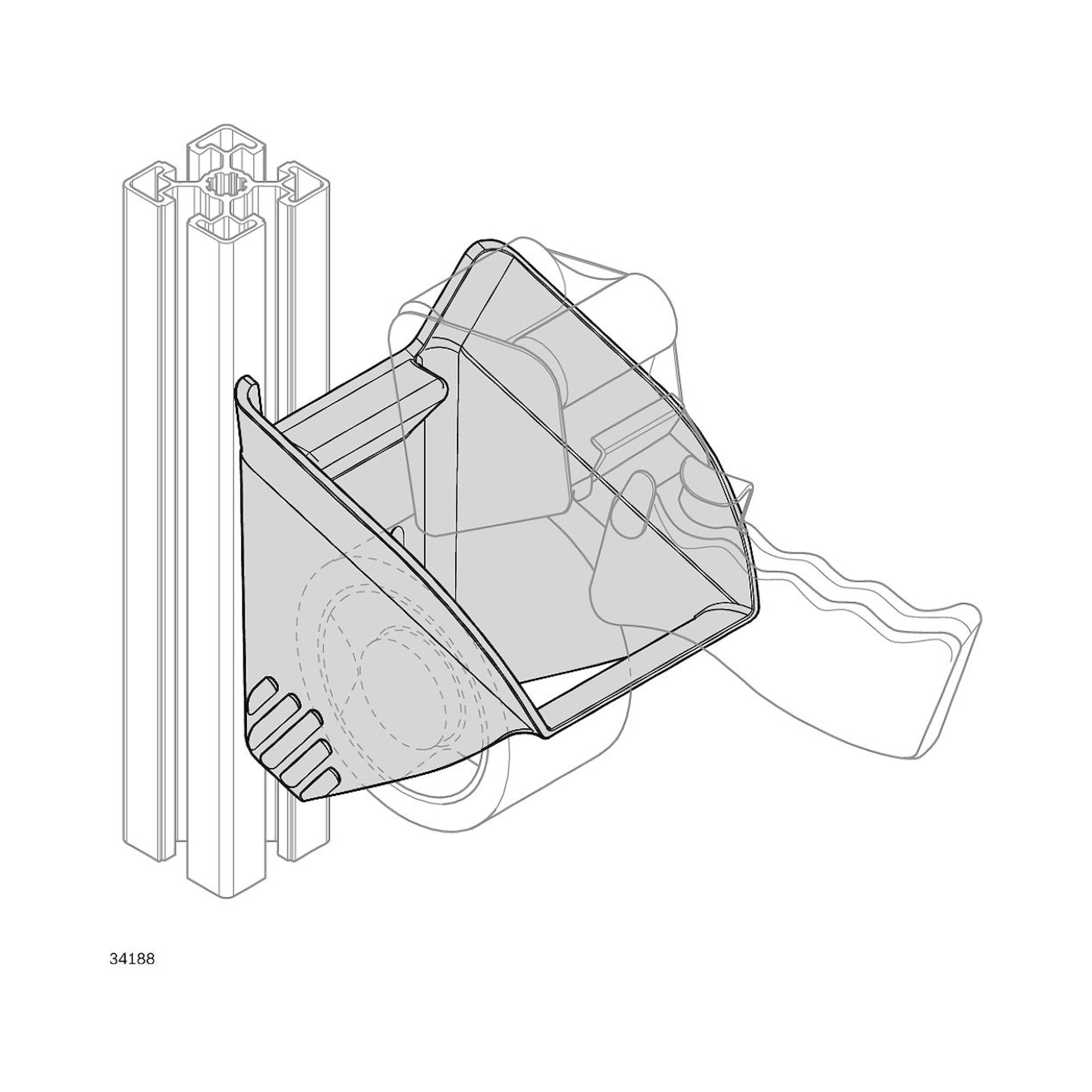 Bosch Rexroth 3842555673. Tool holder tape dispenser with 50 mm width