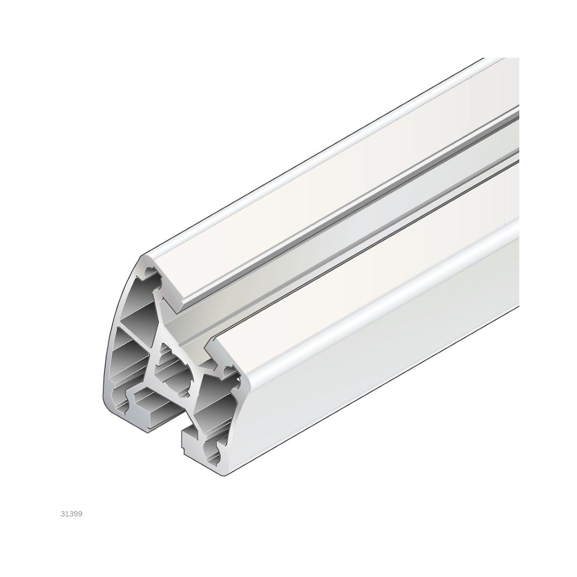 Bosch Rexroth 3842529372. Strebenprofil 40X30GRD L=6170