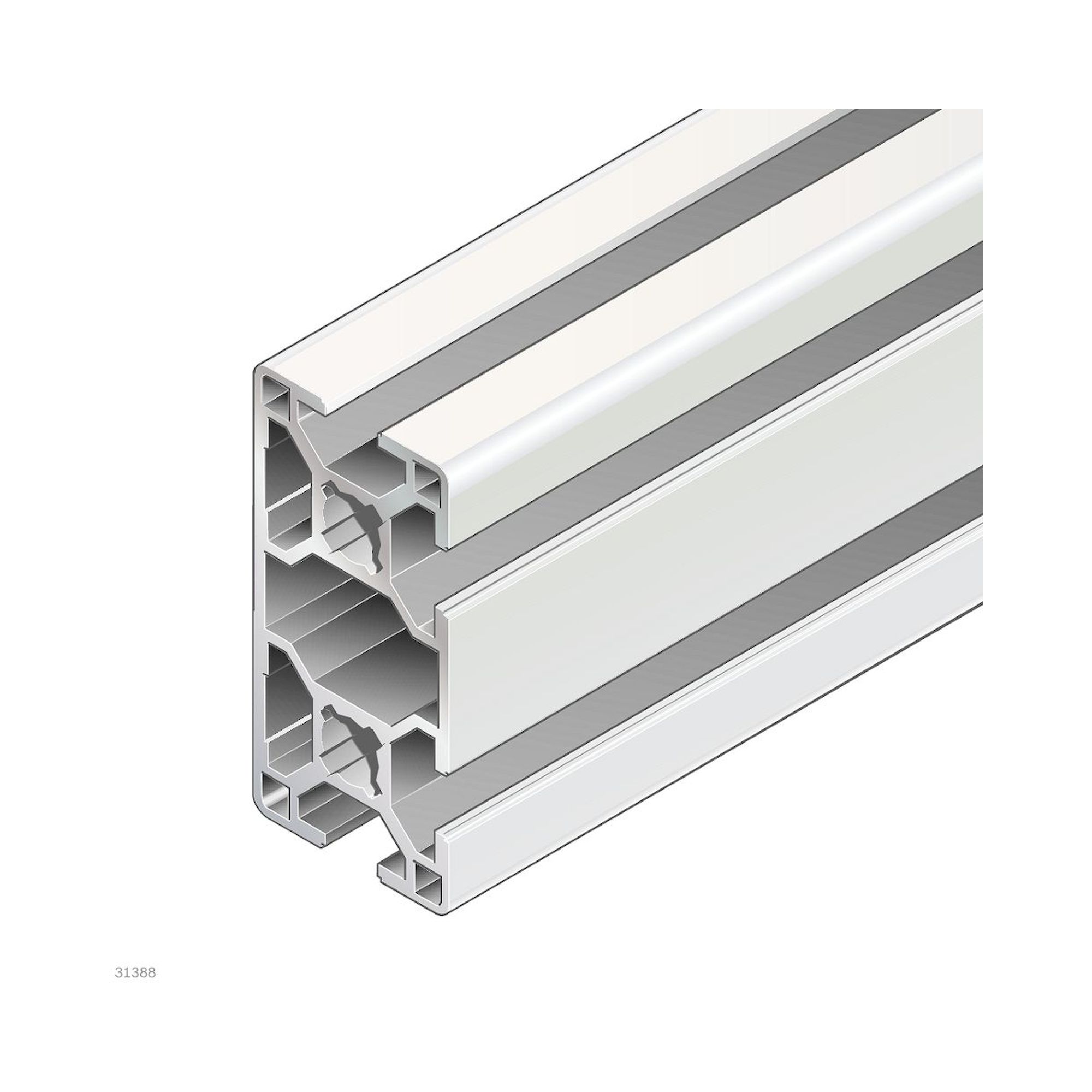 Bosch Rexroth 3842536473. Strebenprofil 30X60 4N L=6170