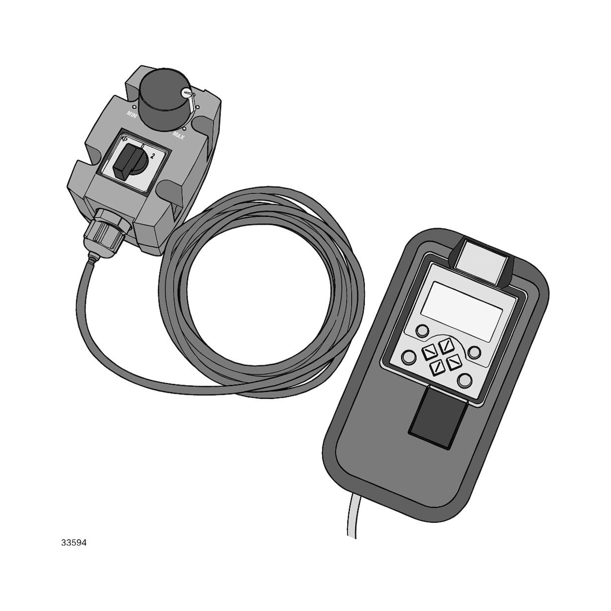 Bosch Rexroth 3842552821. Manual control unit