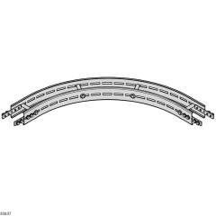 Bosch Rexroth 3842557051. Horizontal sliding curve STS VFplus 65 30°