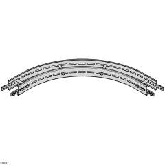 Bosch Rexroth 3842557060. Horizontal sliding curve STS VFplus 120 45°