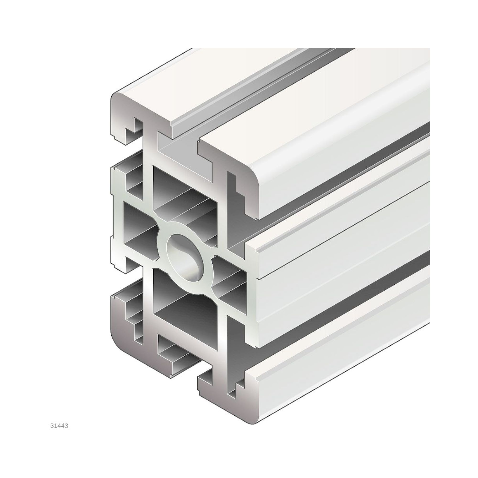 Bosch Rexroth 3842557217. Strebenprofil 60X90 L=6170 mm