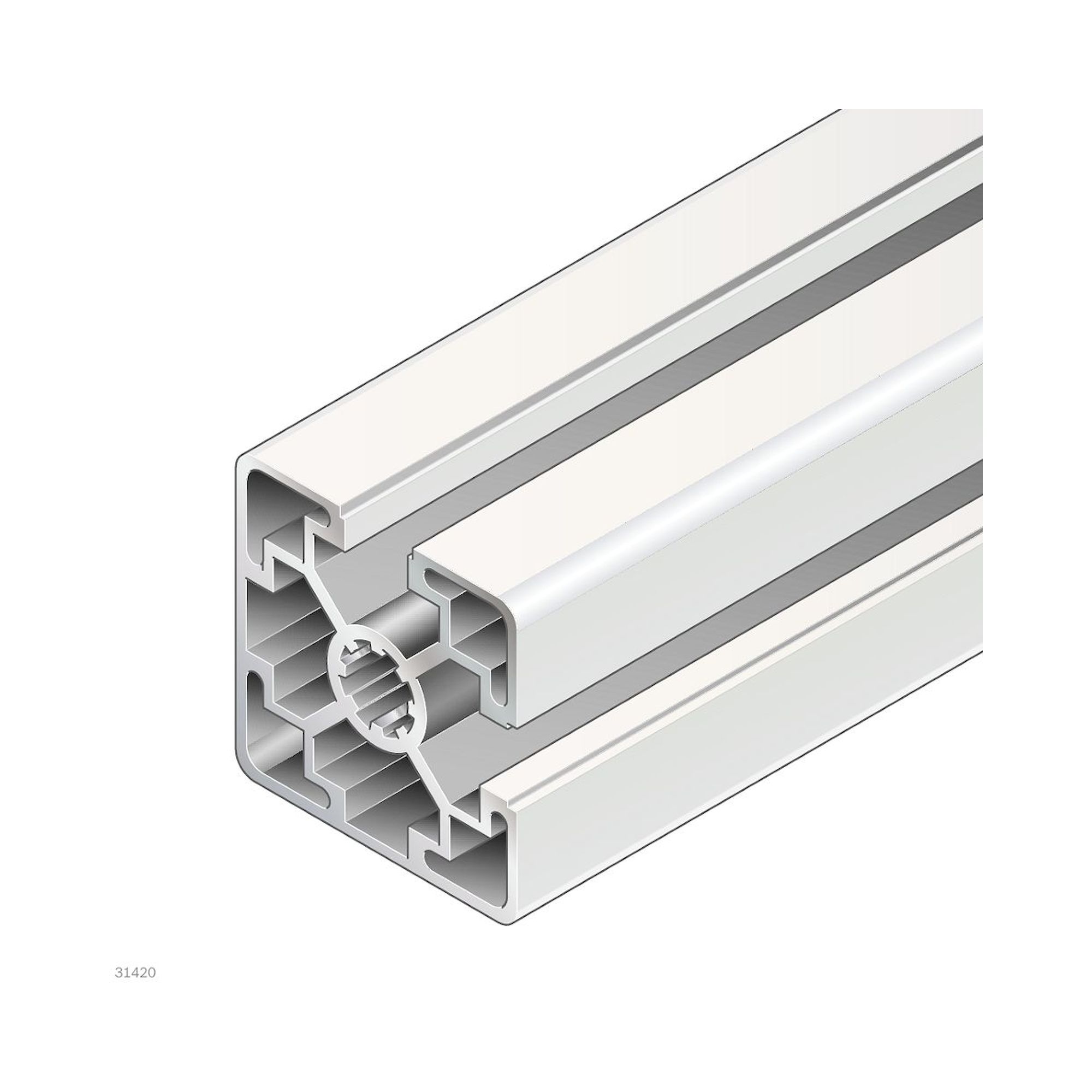 Bosch Rexroth 3842557233. Strebenprofil 45X45L 2NVS L=6170