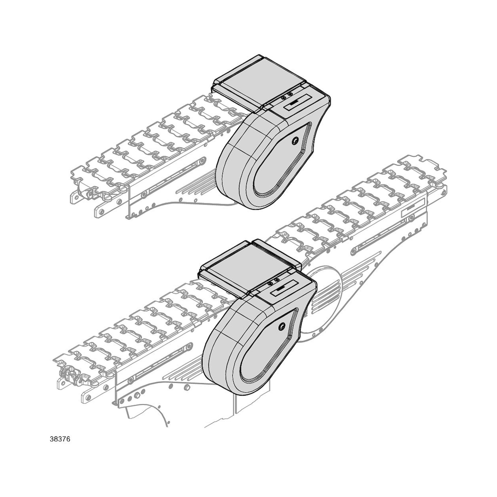 Bosch Rexroth 3842558007. Verbindungssatz VF+ 160 Bridge Belt R