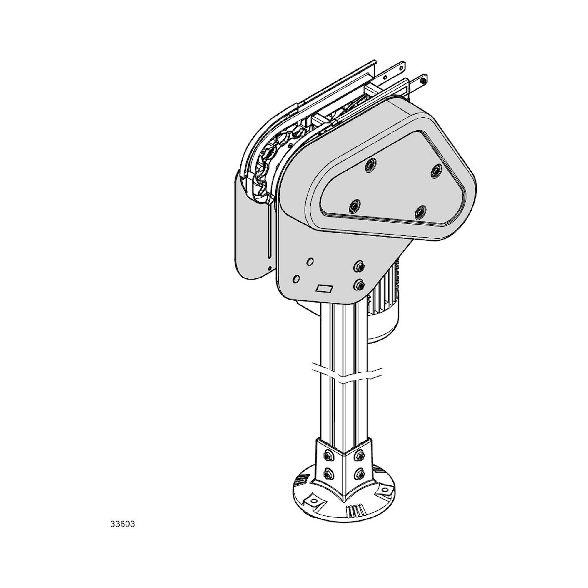 Bosch Rexroth 3842559108. Adapter VFplus transmission AL 160-320