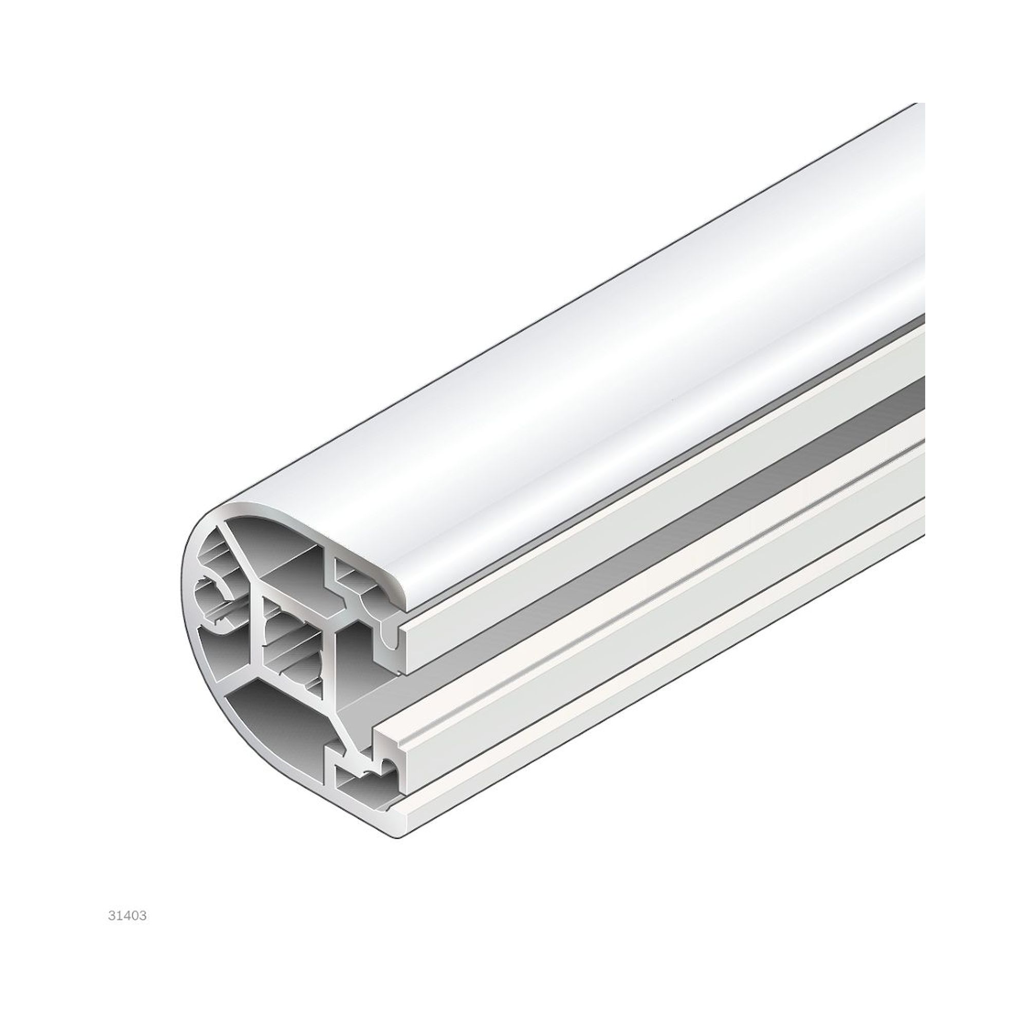 Bosch Rexroth 3842993723. Strebenprofil, 40X40 HR Q&E