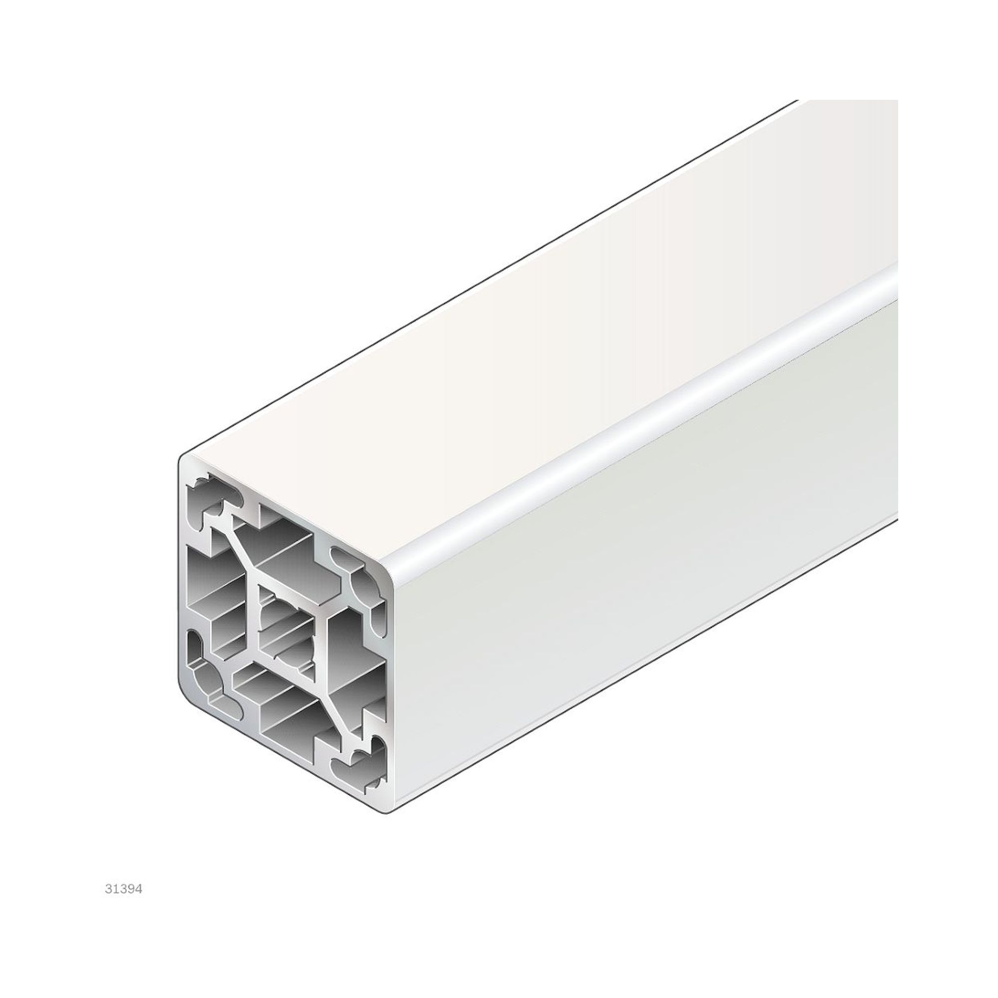 Bosch Rexroth 3842993760-1000. Strut profile, 40X40L 0N Q&E. 1000 mm