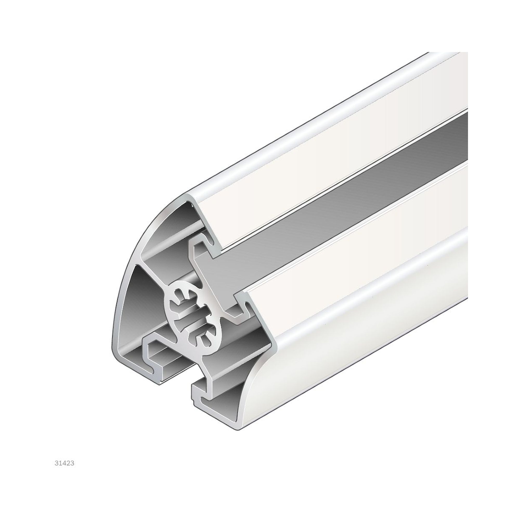 Bosch Rexroth 3842993014-1000. Strut profile, 45X45G. 1000 mm