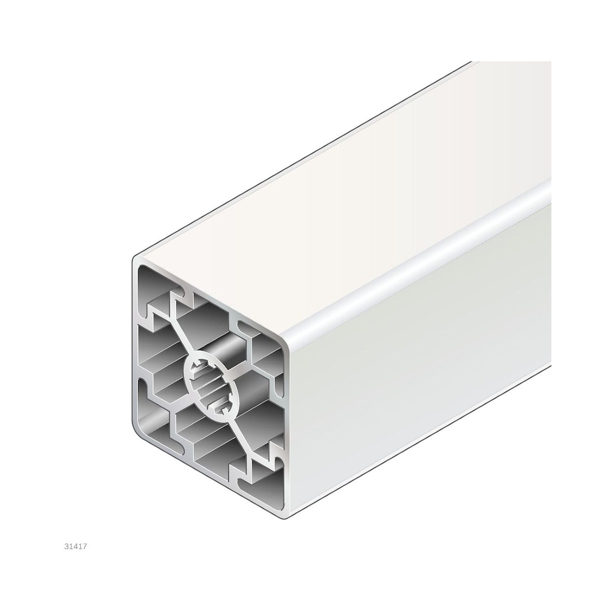 Bosch Rexroth 3842540955. Strut profile 45x45L 0N, 20xL=6070mm
