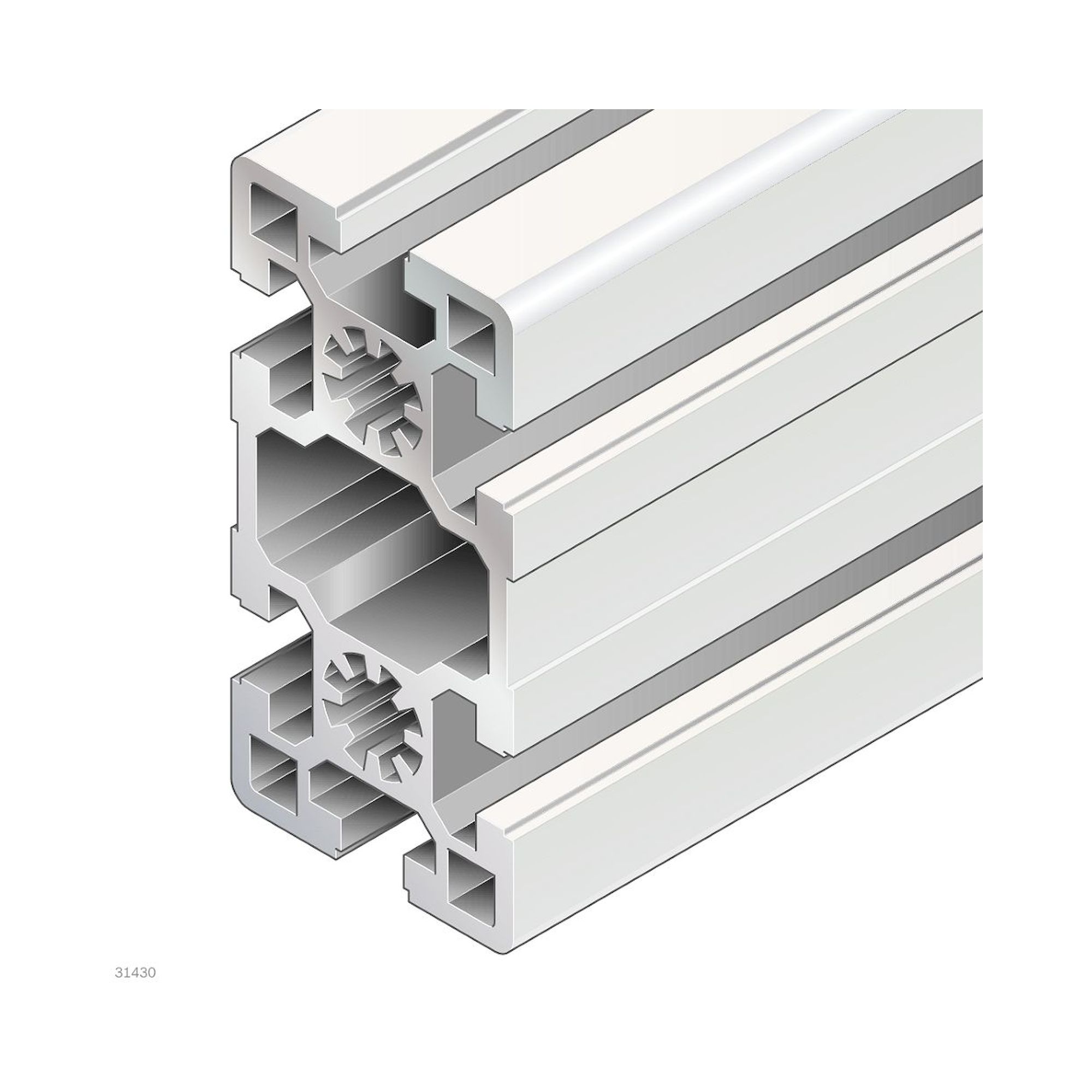 Bosch Rexroth 3842990305-1000. Strut profile, 45X90 M12/D17VS. 1000 mm