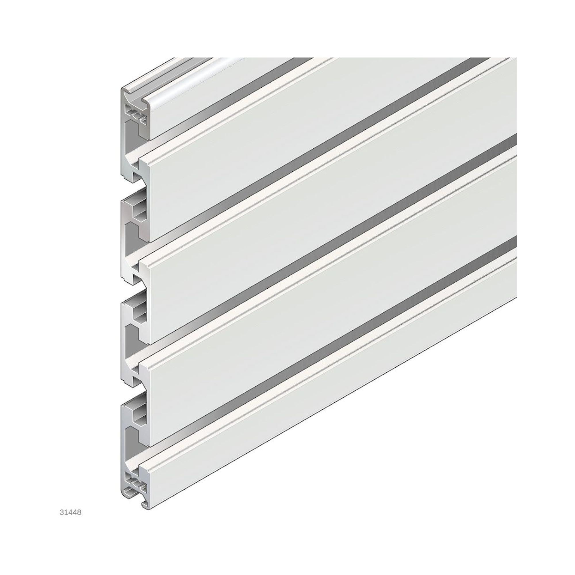 Bosch Rexroth 3842993079-1000. Strut profile, NUTENPL.15X180. 1000 mm