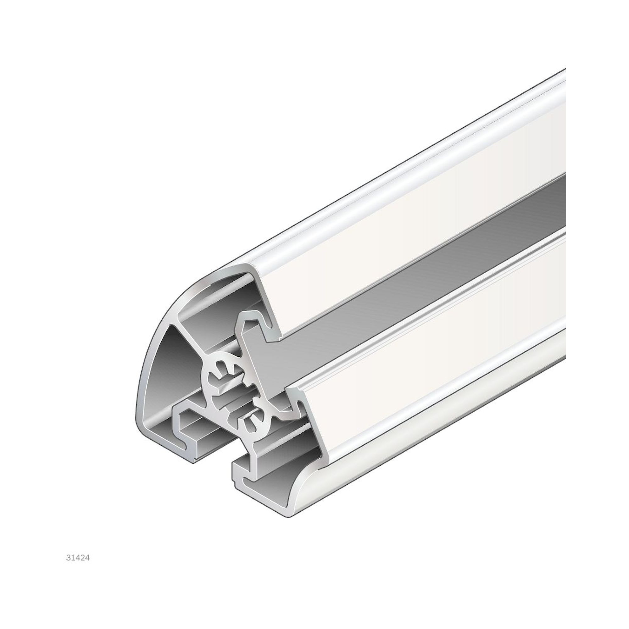 Bosch Rexroth 3842993744-1000. Strut profile, 45X60G Q&E. 1000 mm
