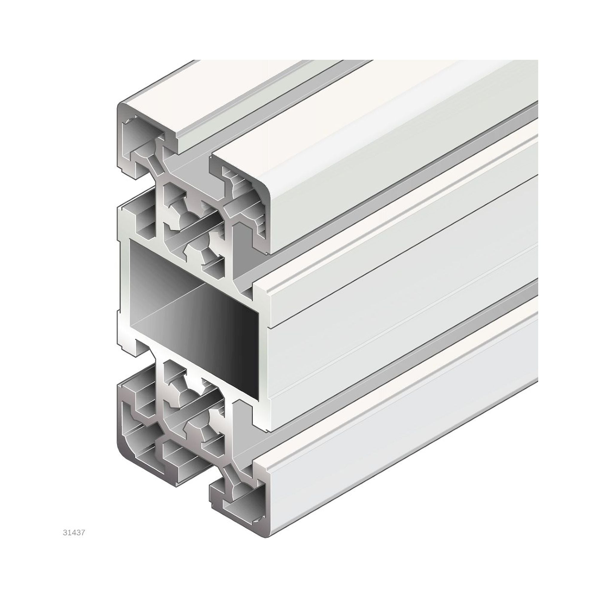 Bosch Rexroth 3842993168-1000. Strut profile, 50X100L D17/D17V. 1000 mm