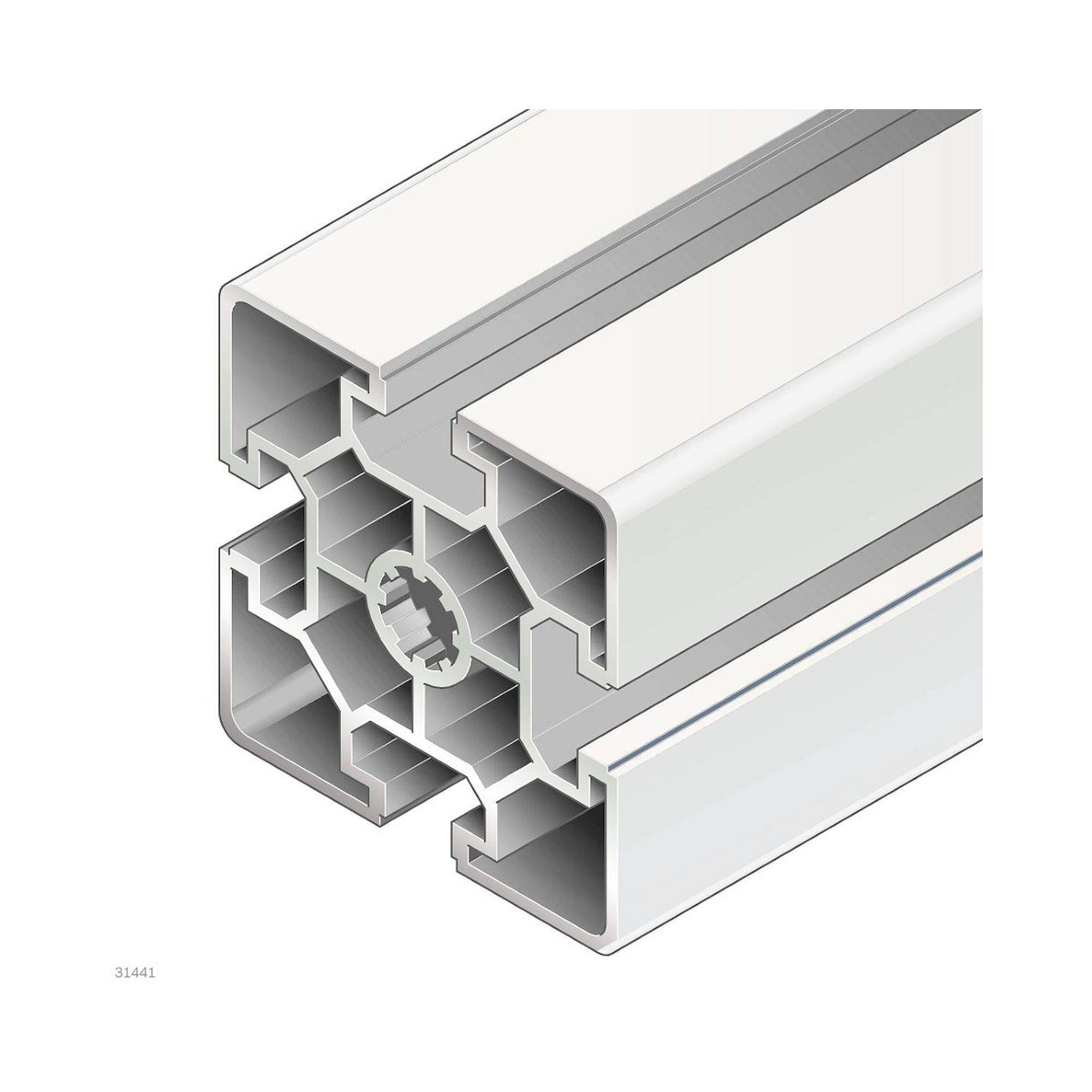 Bosch Rexroth 3842992443-1000. Strut profile, 60X60L. 1000 mm