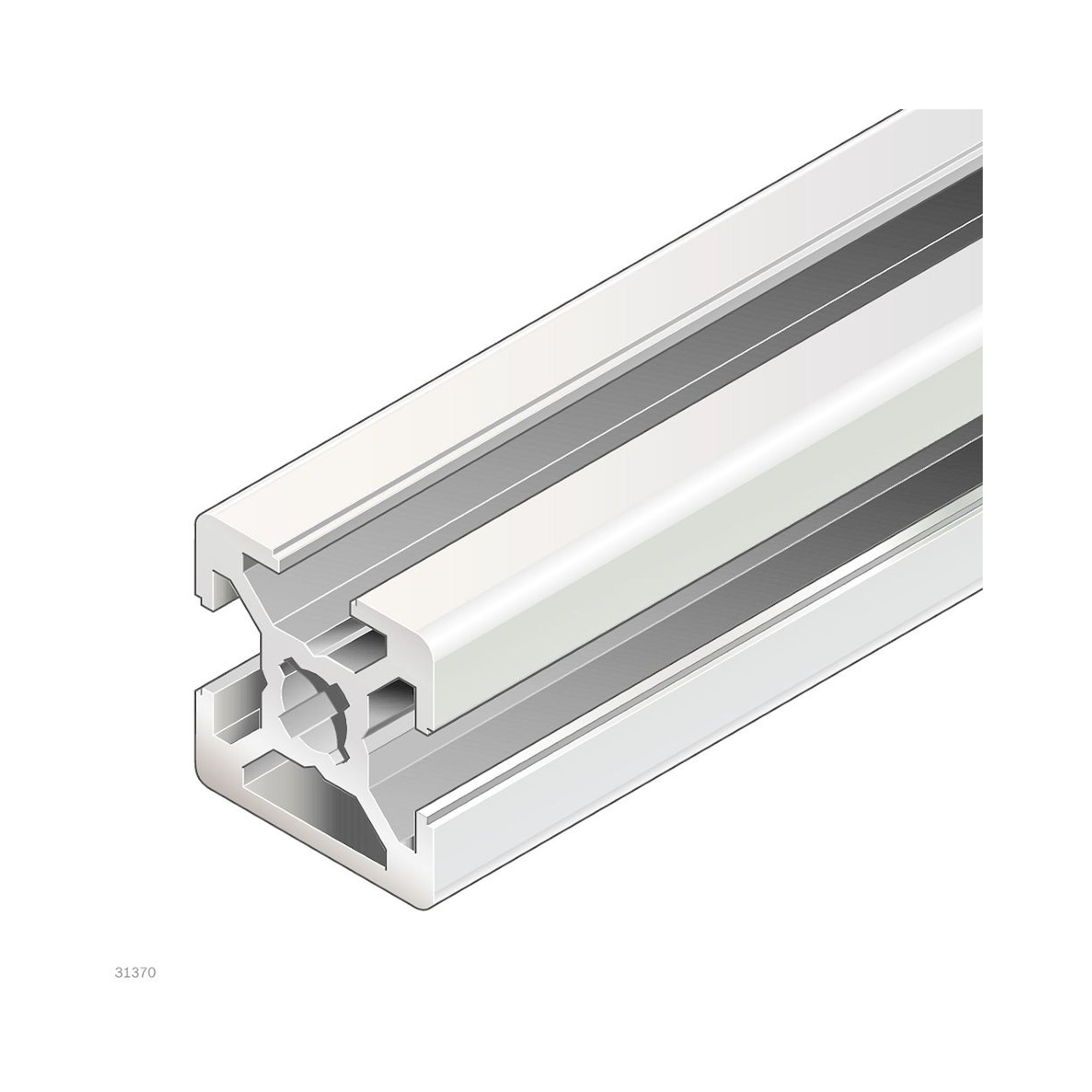 Bosch Rexroth 3842992889-1000. Strut profile, 20X20 3N -/-. 1000 mm