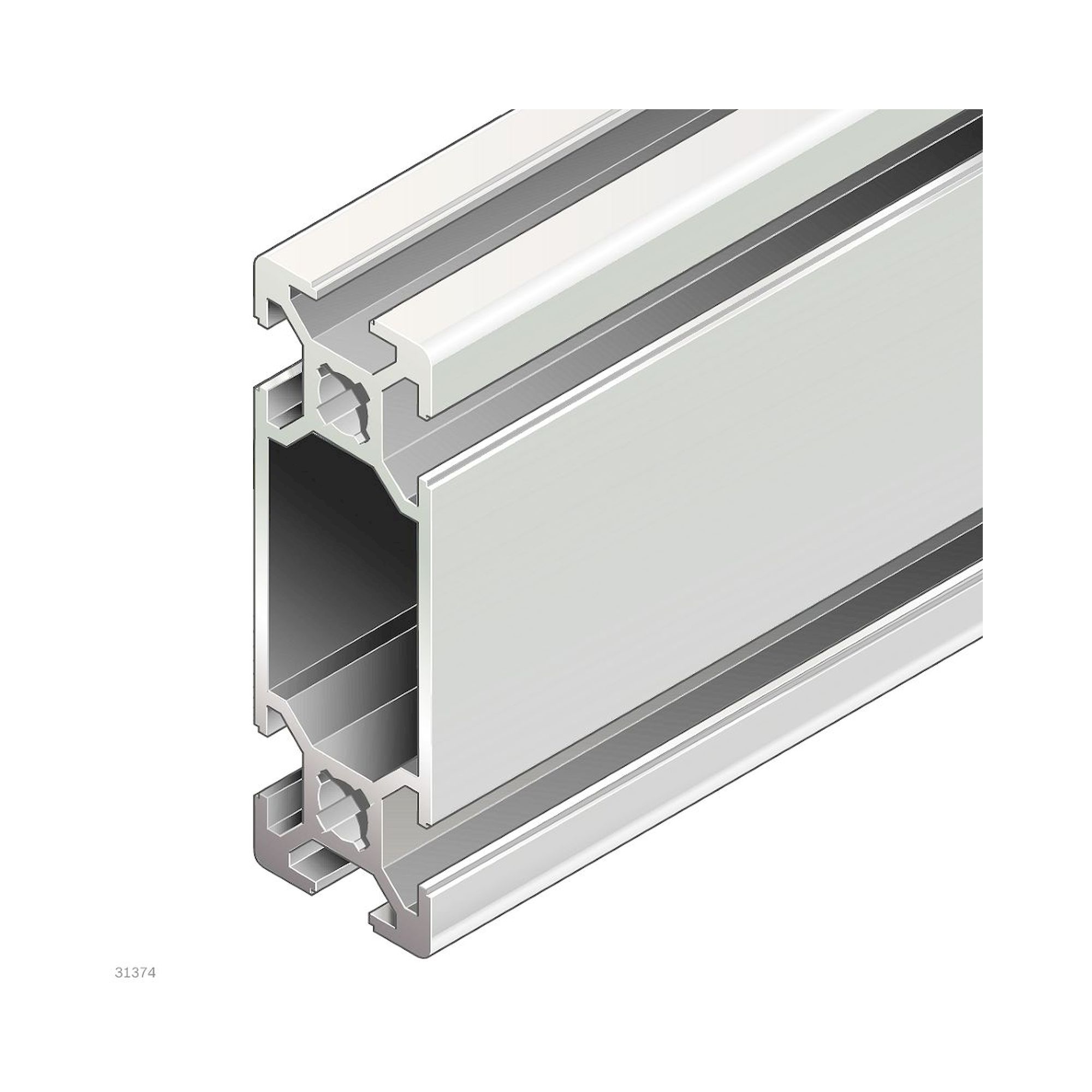 Bosch Rexroth 3842537819. Strut profile 20x60, 16xL=3000mm