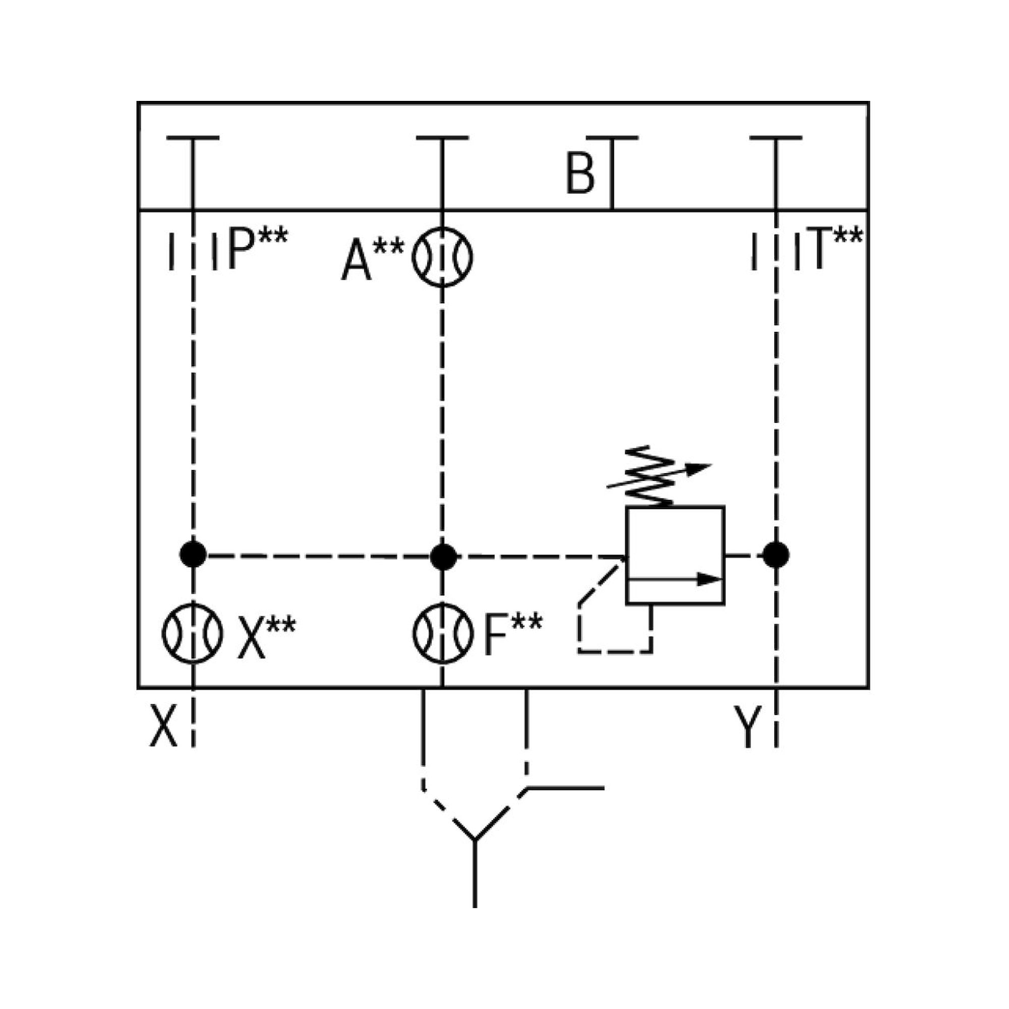 Bosch Rexroth R901564542. Logik-Deckel LFT50DBW2-3X/700J3F