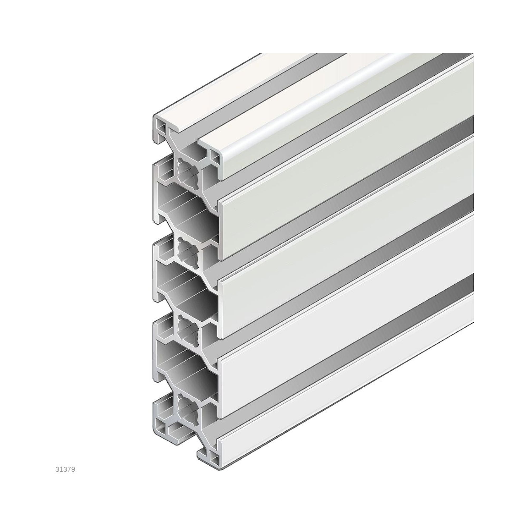 Bosch Rexroth 3842541939. Strebenprofil, 30X120 20X6070mm