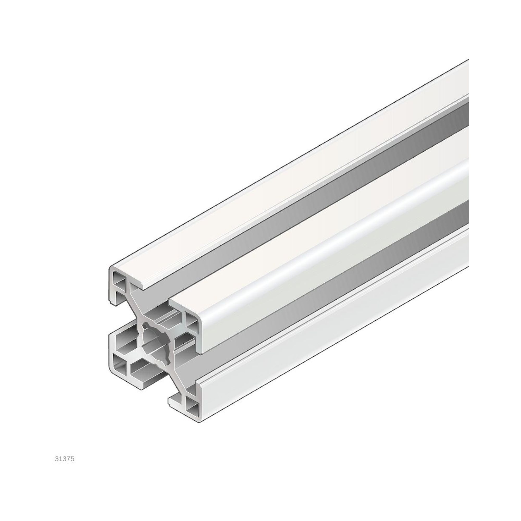 Bosch Rexroth 3842990726-1000. Strut profile, 30X30 D11/D11VS. 1000 mm