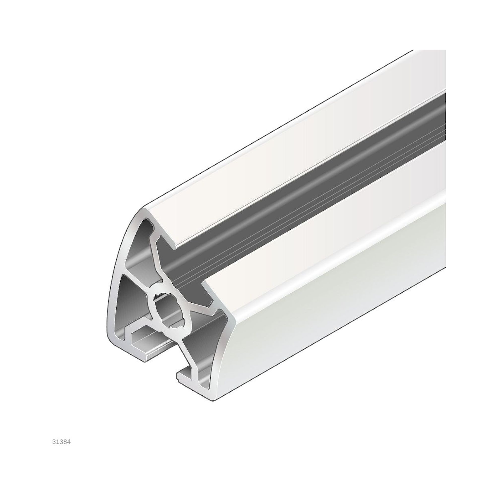 Bosch Rexroth 3842993010-1000. Strut profile, 30X30G. 1000 mm