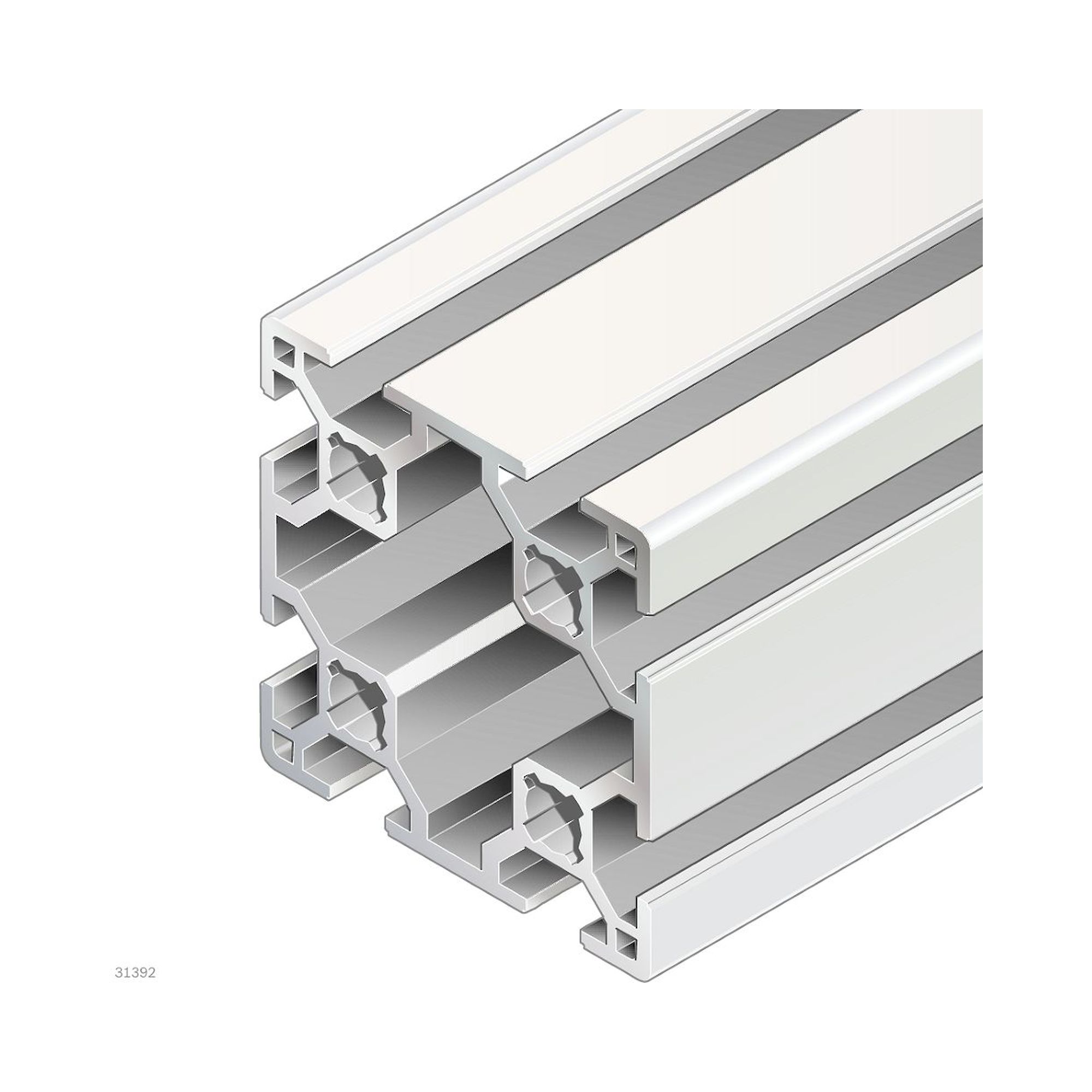 Bosch Rexroth 3842993033-1000. Strut profile, 60X60 8N. 1000 mm