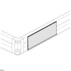 Bosch Rexroth 3842537113. Lettering clip N8 L2000