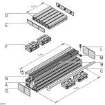 Bosch Rexroth 3842993080. GUIDE PROFILE LF20S