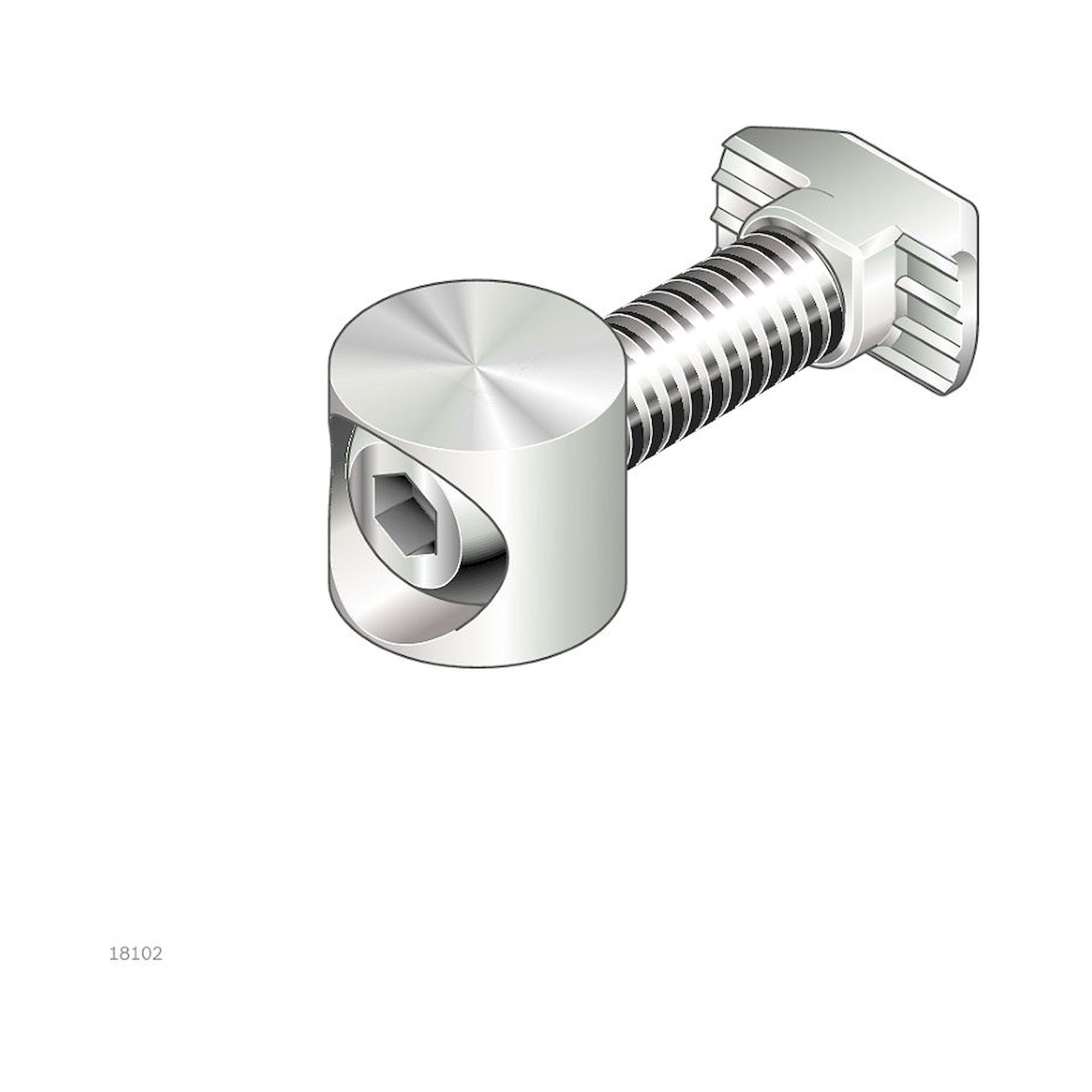 Bosch Rexroth 3842535619. Bolzenverbinder, D17X15 10/10