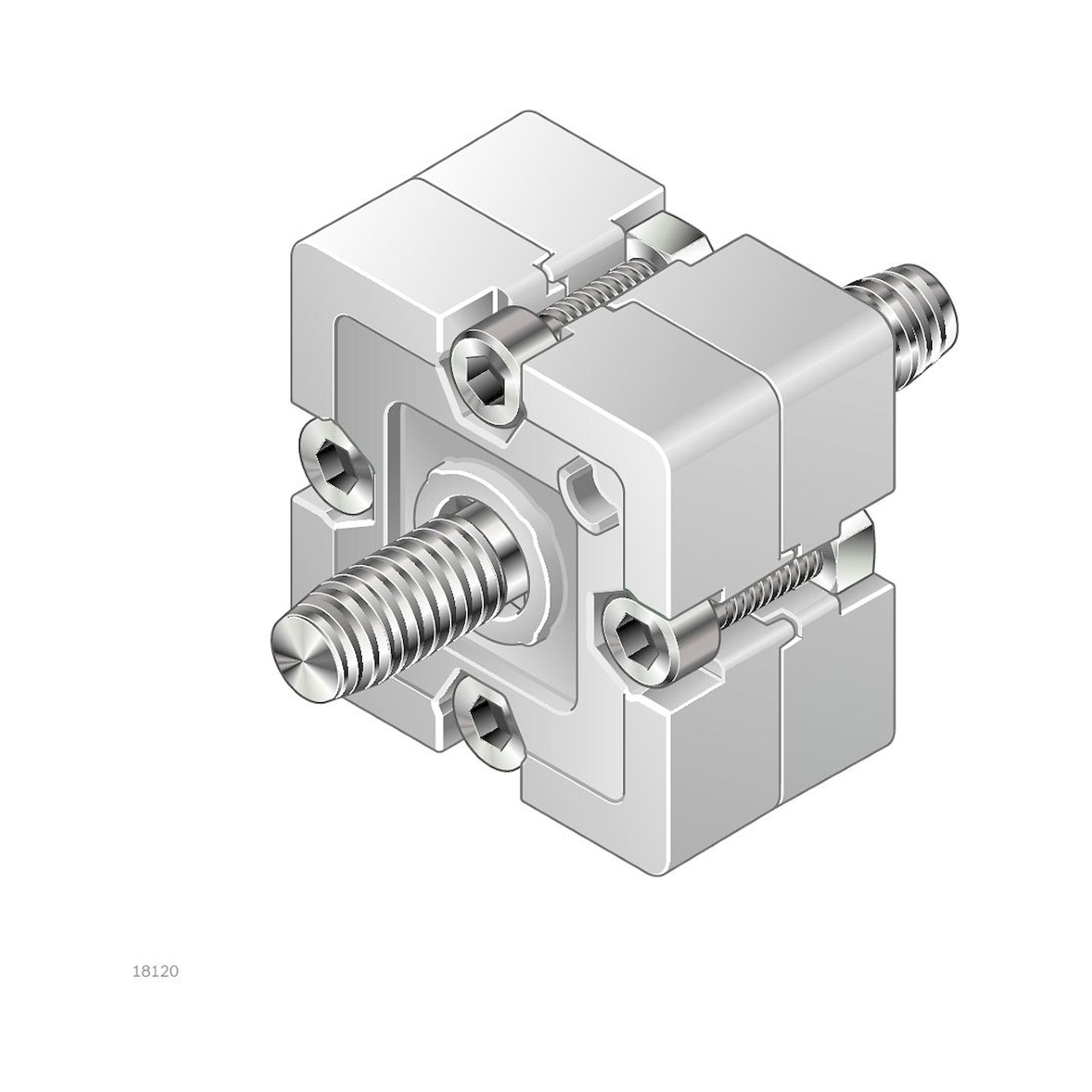 Bosch Rexroth 3842532199. Endverbinder, 50X50