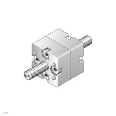 Bosch Rexroth 3842538656. End connector 30x30 set designLINE