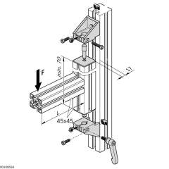 Bosch Rexroth 3842547868. Standard bearing pedestal