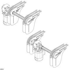 Bosch Rexroth 3842998774. Connection kit synchronous drive VFplus external motor