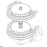 Bosch Rexroth 3842998776-1000. Verbindungssatz, VF+ SYNC DRIVE AC. 1000 mm